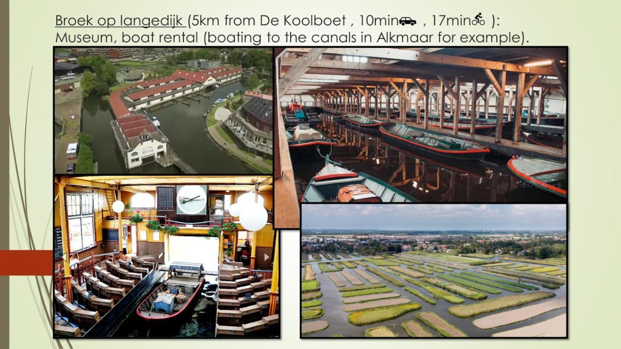 Vakantiewoning De Koolboet Koedijk Exterior photo